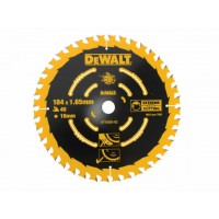 DeWALT pjovimo diskas medienai 184 mm T40